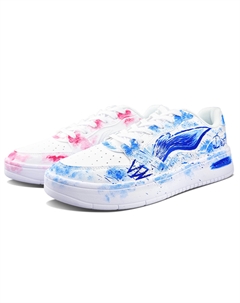 Acer Truncatum легкие нескользящие низкие кроссовки для скейтбординга мужские, синий Li-ning