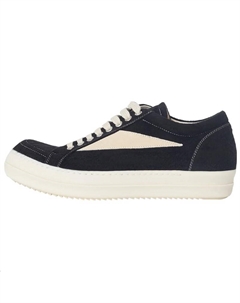 Низкие скейтерские кроссовки мужские черные Rick owens drkshdw