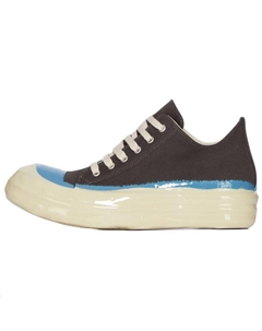 Низкие кожаные кроссовки мужские umber Rick owens drkshdw