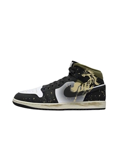 Кроссовки Air 1 Mid top Vintage мужские, черный Jordan