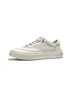 Стильные скейтерские кроссовки мужские белые Qiquduck