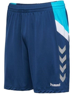 Детские шорты Move Tech Poly, синие, 116 — комфорт и стиль Hummel