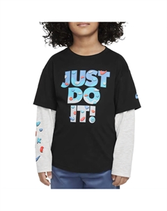 Футболка черная для детей 3-7 лет Nike