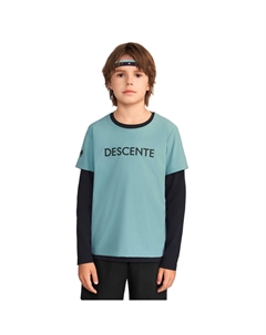 Детский спортивный комплект Casual Sportswear 2 Piece Set, зеленый Descente