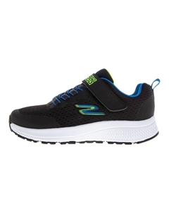 Go Run Consistent Cushioning низкие детские беговые кроссовки black blue kids Skechers