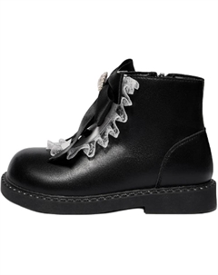 Износостойкие и waterproof детские ботинки black kids Snoffy