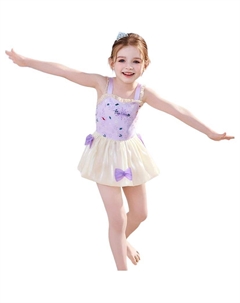 Детский купальник для детей от 3 до 7 лет, фиолетовый Disney