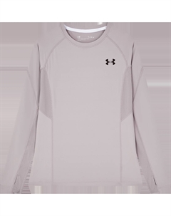 Футболка для младших школьников, серо-фиолетовый Under armour