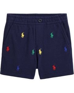 Шорты FW24 для младенцев и малышей Dark Blue Polo ralph lauren