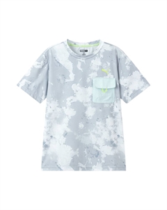 Футболка ForeverPERFORMANCE SS25 серый белый тон детская Puma