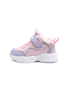 Желтые утиные легкие амортизирующие утепленные кроссовки mid top для детей 3-7 лет B.duck