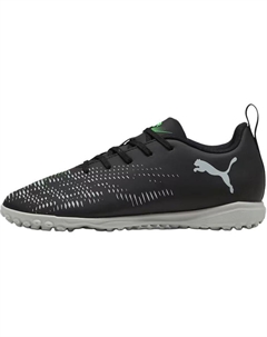 FUTURE 8Play низкие детские футбольные бутсы black/cool light gray/neon green kids' Puma