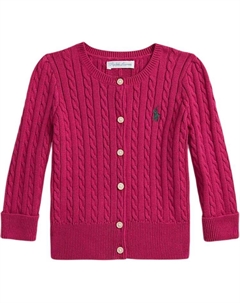 Свитер FW25 для младенцев и малышей, розовый Polo ralph lauren