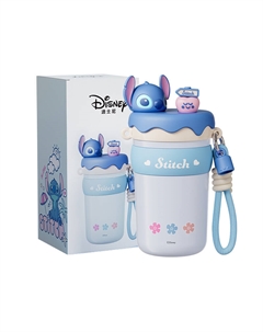 Детская кружка с персонажами Titan пластиковая 600 мл/520 мл, Stitch-Insulated Cup Disney