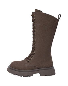 Теплые детские ботинки brown anti slip и wear resistant Snoffy