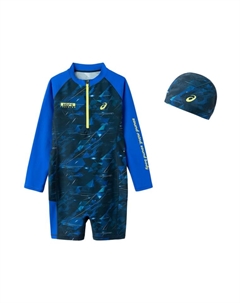 Детский купальник Sports Performance SS25 2-штучный набор Navy Blue для подростков Asics