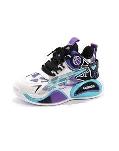 Детские противоскользящие и дышащие низкие кроссовки Kids' для бега, фиолетовый Amicniegd