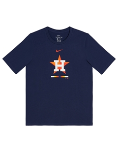 Футболка mlb houston astronaut team light blue teenagers Nike