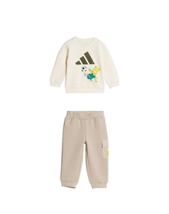Спортивный костюм The Simpsons Casual для детей, 2 предмета, для малышей, кремовый Adidas