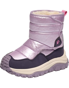 Антискользящие и износостойкие утепленные детские ботинки Kids', фиолетовый Hush puppies