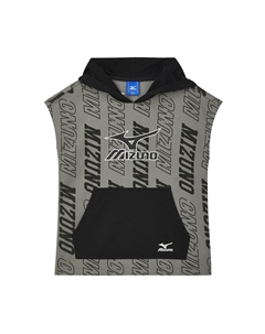 Детская футболка, темно-серый Mizuno