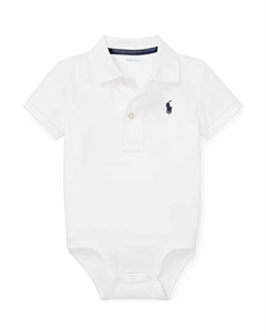 Белый комбинезон Infant And Toddler Polo ralph lauren