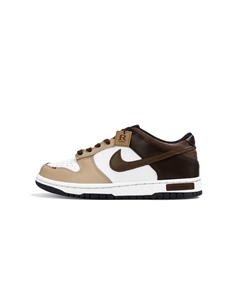 Dunk brown fun cushioning легкие нескользящие кроссовки low top для детей light brown Nike