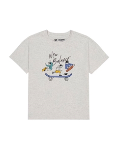 Футболка серая для детей 3-7 лет, серый New balance