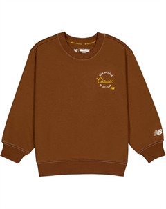 Свитшот Sports Club Brown для детей 3-7 лет New balance