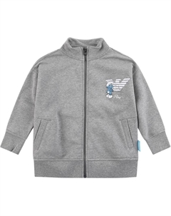 Детский свитшот, серый Emporio armani