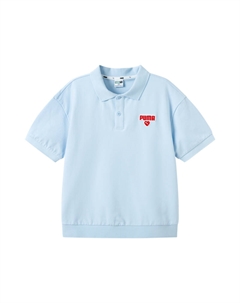 Поло SS25 Denim Light Blue детское Puma