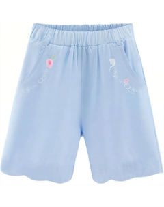 Шорты детские для возраста 3-7 лет светло-голубые Disney