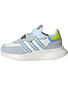 Disney x Retropy F2 низкие детские повседневные кроссовки White Blue Adidas originals