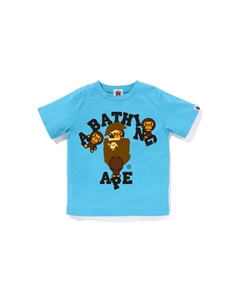 Футболка FW24 детская, синий A bathing ape®