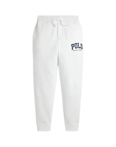 Детские вязаные спортивные штаны SS25 White Polo ralph lauren