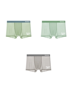 Детские трусики, зеленый/серебристо-серый/белый Reebok