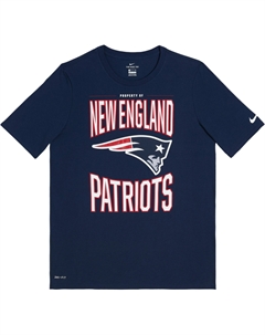 Футболка NFL Dri Fit SS25 Navy Blue Nike