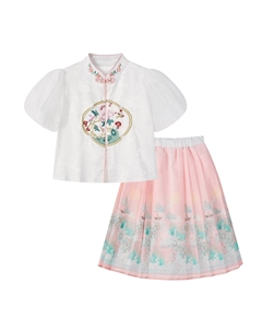 Детский комплект из юбки, розовый Disney