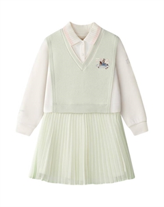 Платье для детей 3-7 лет, зеленый Fila