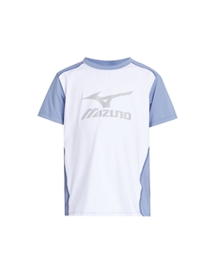 Детская футболка, серо-голубой Mizuno