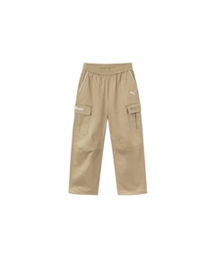 Детские вязаные спортивные штаны Sand Khaki 50401 Puma