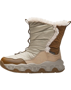 Детские утепленные ботинки для младших школьников, серый/кремовый/коричневый Antakids