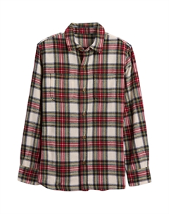 Детская повседневные рубашка, красный Gap