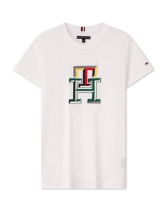 Футболка белая детская Tommy hilfiger