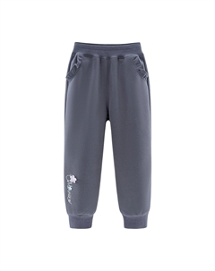 Вязаные спортивные штаны серые детские, серый Disney