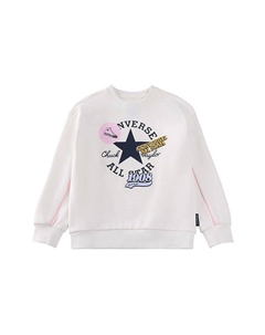 Свитшот классический стиль white для подростков Converse