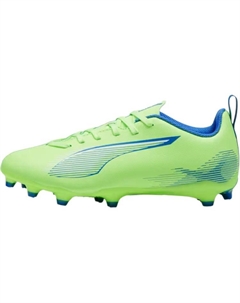 Низкие детские футбольные бутсы green blue kids Puma