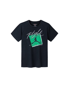 Футболка с коротким рукавом для подростков, черный Jordan