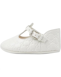 Детские низкие кеды Double G белые для малышей Gucci