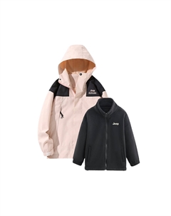 Ветровка Frosted Pink для подростков Jeep